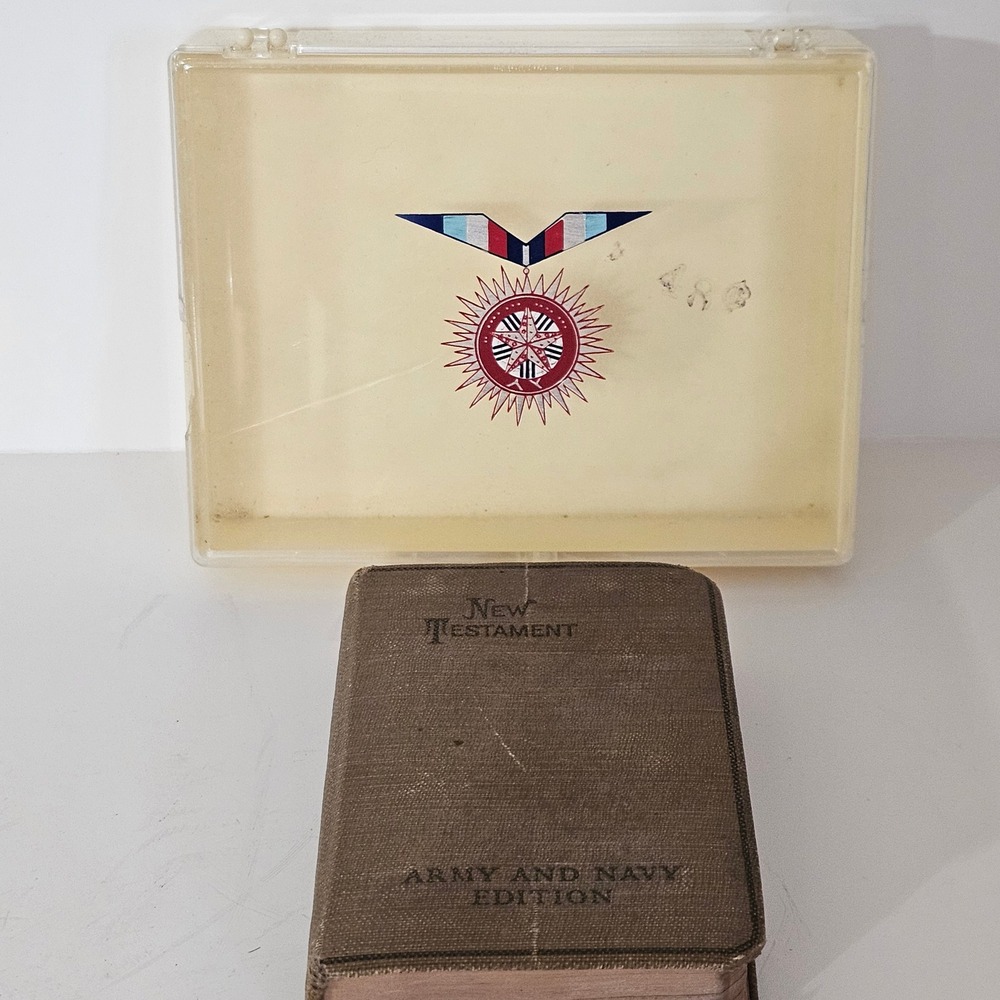 Vintage 1917 Army and Navy Edition New Testament American Bible Society WWI